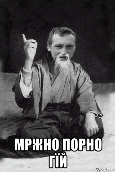  мржно порно гїй, Мем Мудрий паца