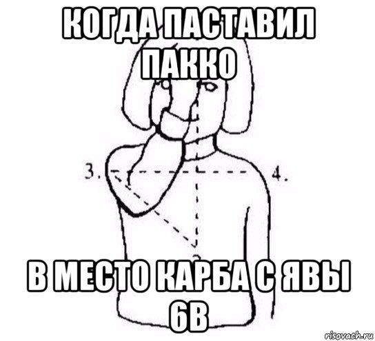 когда паставил пакко в место карба с явы 6в, Мем  Перекреститься