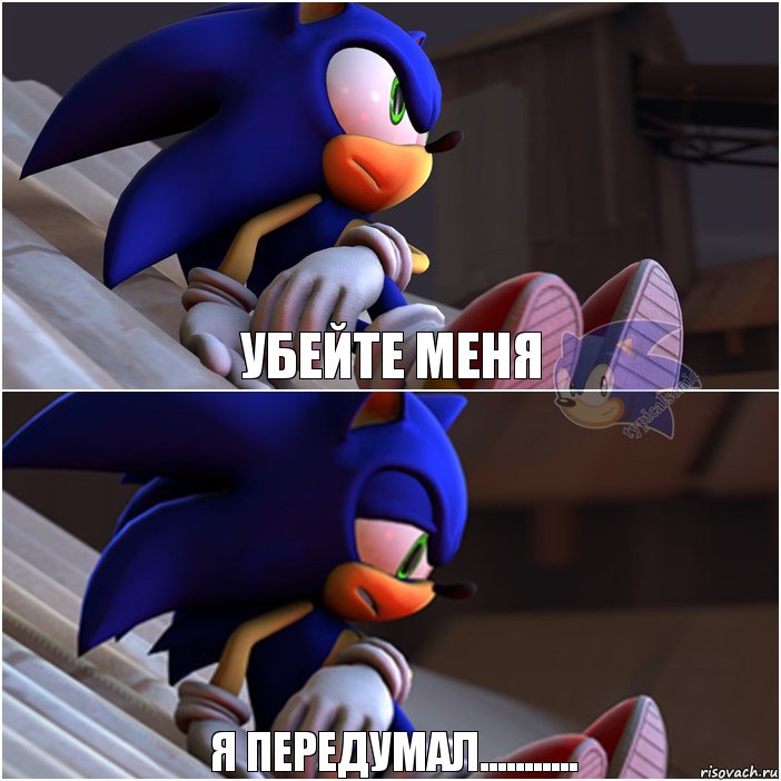 Убейте меня Я передумал..........., Комикс Sonic 1