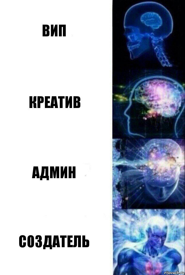 вип креатив админ создатель, Комикс  Сверхразум