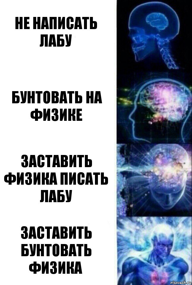 не написать лабу бунтовать на физике заставить физика писать лабу заставить бунтовать физика, Комикс  Сверхразум