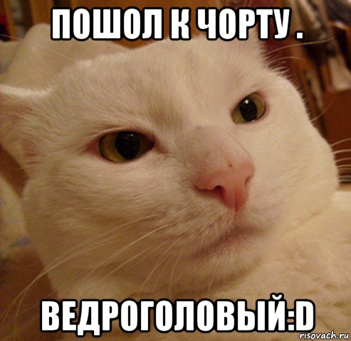 пошол к чорту . ведроголовый:d