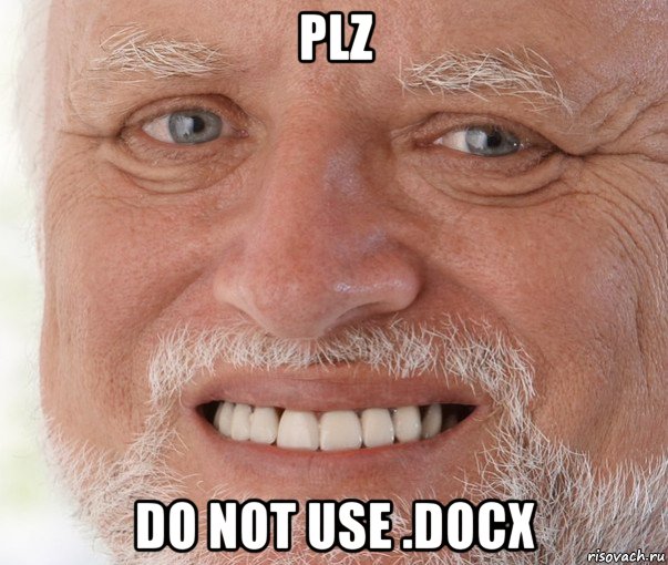 plz do not use .docx, Мем Дед Гарольд