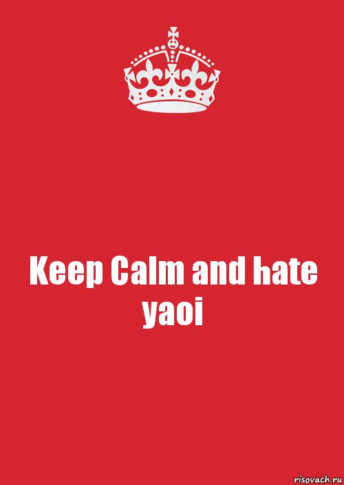 Keep Calm and hate yaoi, Комикс Keep Calm 3