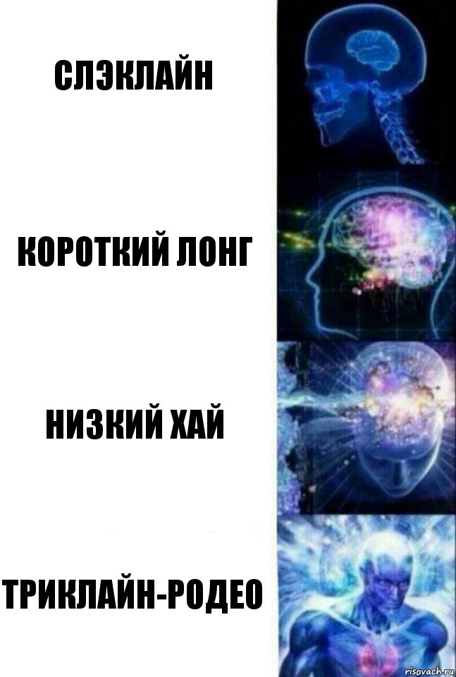 слэклайн короткий лонг низкий хай триклайн-родео, Комикс  Сверхразум