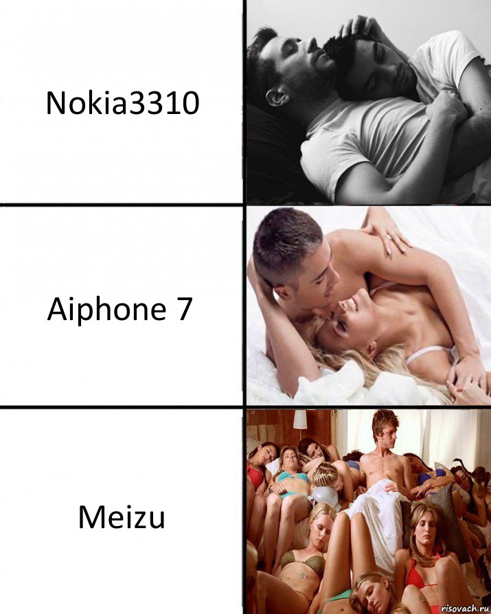 Nokia3310 Aiphone 7 Meizu
