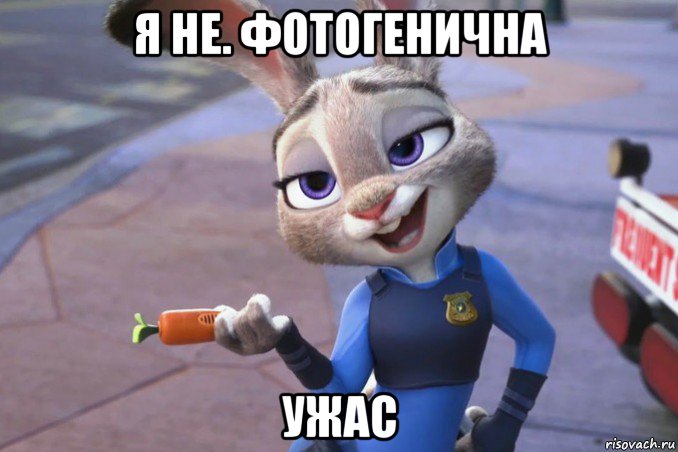 я не. фотогенична ужас, Мем зверополис