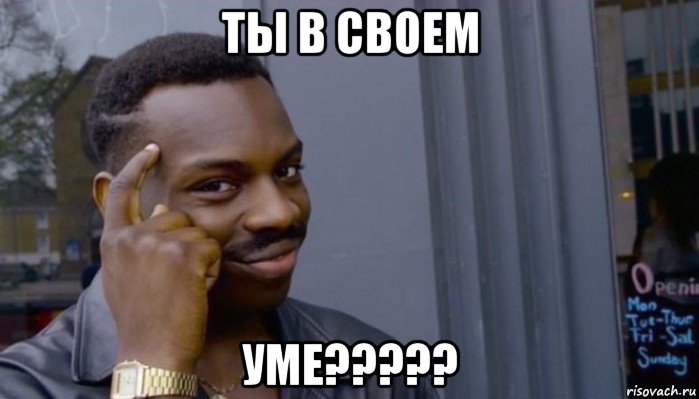 ты в своем уме?????, Мем Не делай не будет