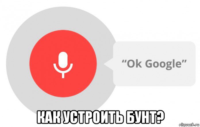  как устроить бунт?