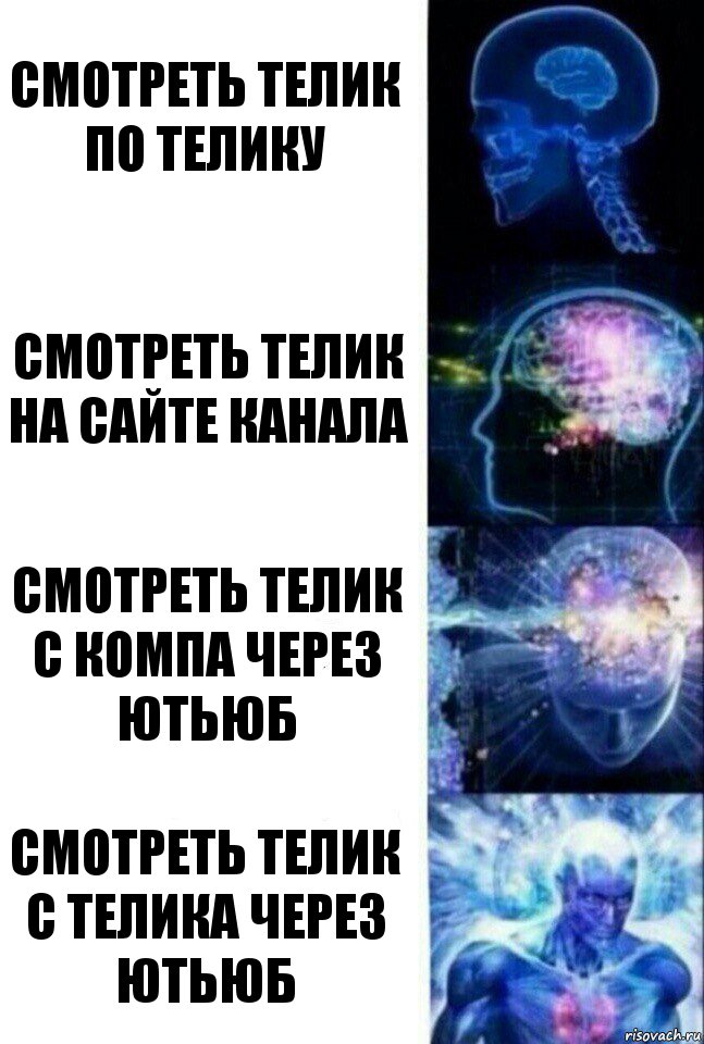 Смотреть телик по телику Смотреть телик на сайте канала Смотреть телик с компа через ютьюб Смотреть телик с телика через ютьюб, Комикс  Сверхразум