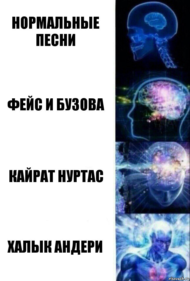 нормальные песни фейс и бузова кайрат нуртас халык андери, Комикс  Сверхразум