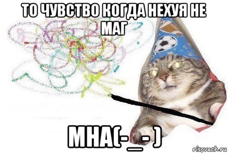 то чувство когда нехуя не маг мна(-_- ), Мем Вжух мем