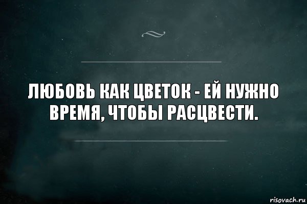 Любовь как цветок - ей нужно время, чтобы расцвести., Комикс Игра Слов