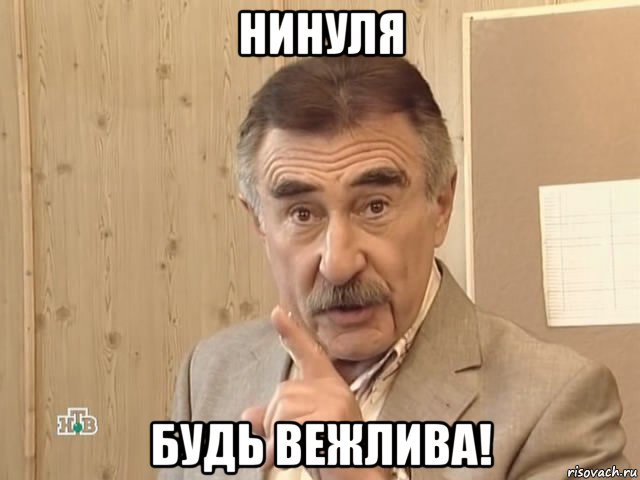 нинуля будь вежлива!, Мем Каневский (Но это уже совсем другая история)