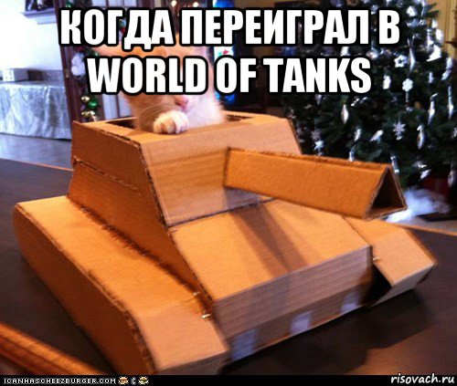 когда переиграл в world of tanks , Мем Котэ танкист