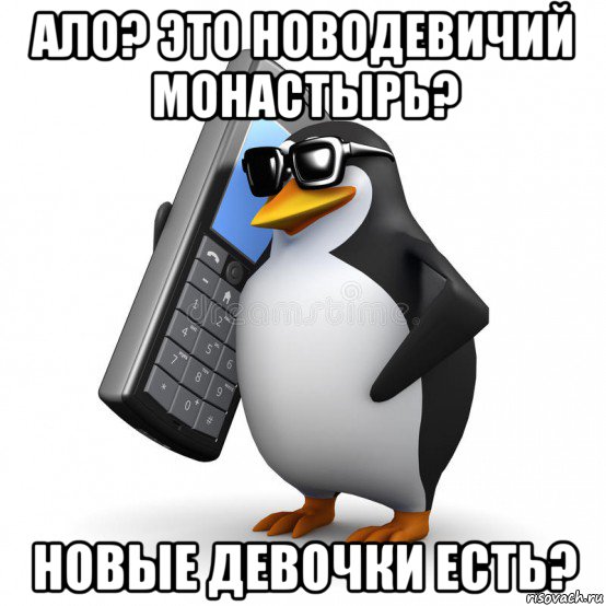 ало? это новодевичий монастырь? новые девочки есть?