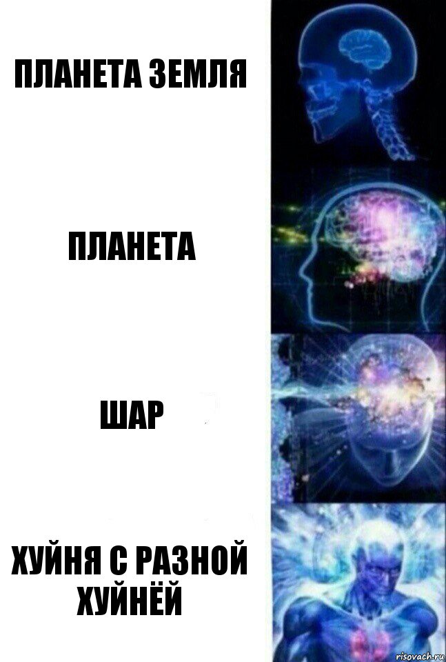 Планета земля Планета Шар Хуйня с разной хуйнёй, Комикс  Сверхразум