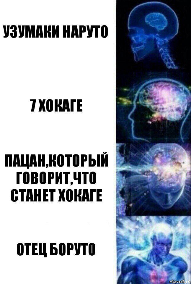 Узумаки Наруто 7 Хокаге Пацан,который говорит,что станет Хокаге Отец Боруто, Комикс  Сверхразум