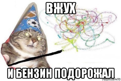 вжух и бензин подорожал, Мем Вжух