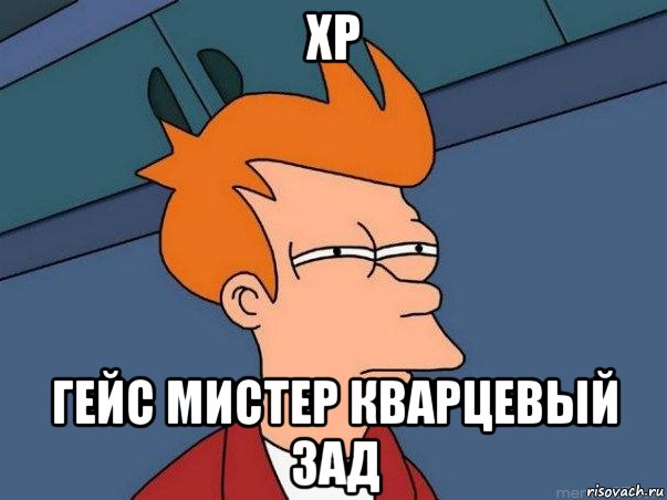 xp гейс мистер кварцевый зад, Мем  Фрай (мне кажется или)