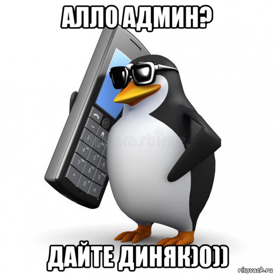 алло админ? дайте диняк)0))