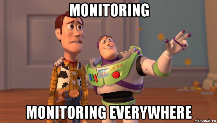 monitoring monitoring everywhere, Мем Они повсюду (История игрушек)