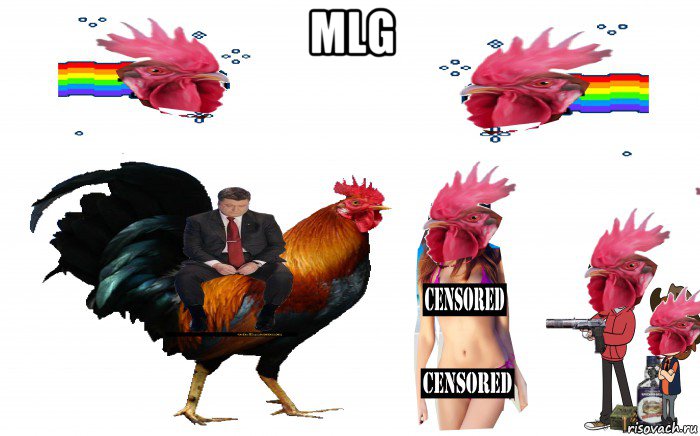 mlg , Мем Страна Петухов