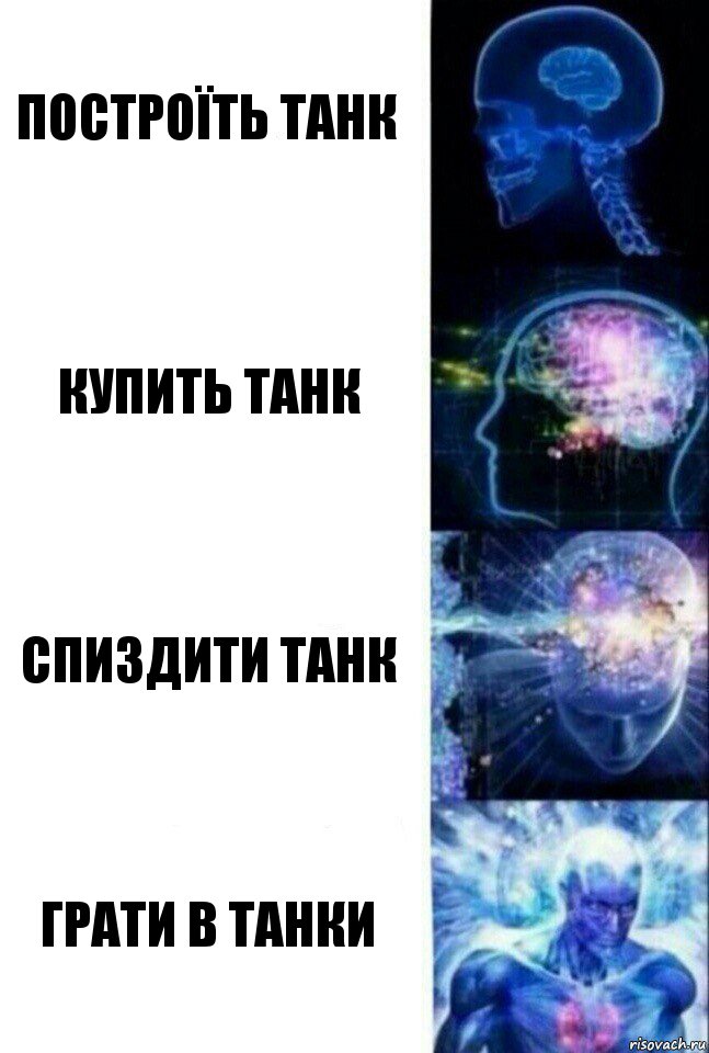 Построїть танк Купить танк Спиздити танк Грати в танки, Комикс  Сверхразум