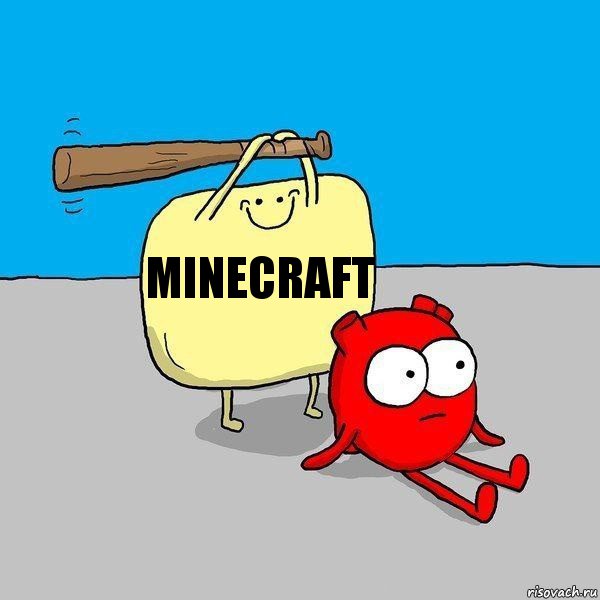 minecraft, Комикс   Удар по сердцу