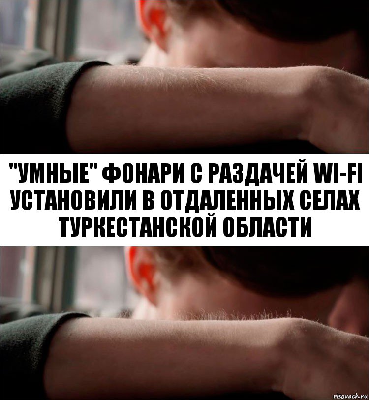 "Умные" фонари с раздачей Wi-Fi установили в отдаленных селах Туркестанской области, Комикс Волосы дыбом