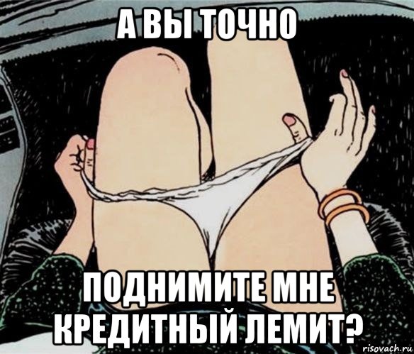 а вы точно поднимите мне кредитный лемит?, Мем А ты точно