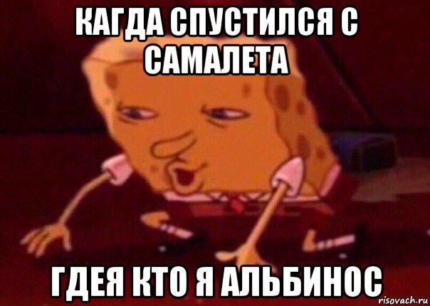 кагда спустился с самалета гдея кто я альбинос, Мем    Bettingmemes