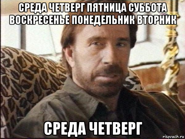 среда четверг пятница суббота воскресенье понедельник вторник среда четверг