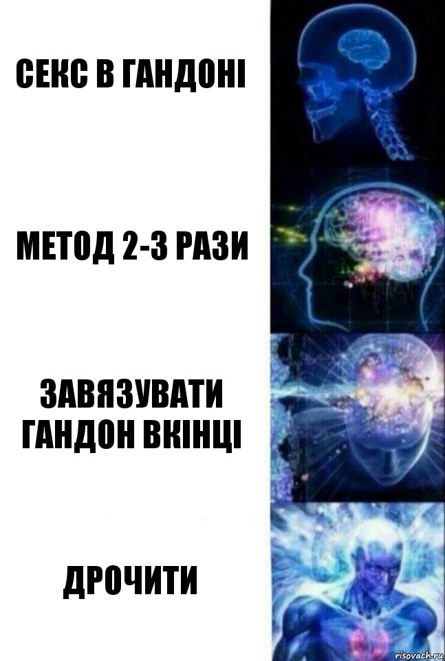 секс в гандоні метод 2-3 рази завязувати гандон вкінці дрочити, Комикс  Сверхразум