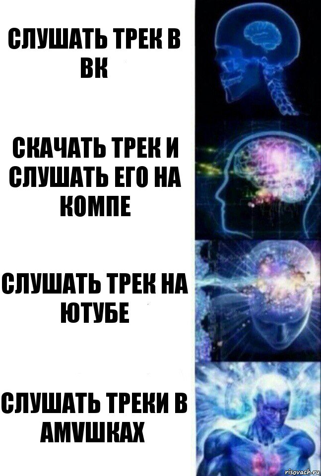 Слушать трек в вк Скачать трек и слушать его на компе Слушать трек на ютубе Слушать треки в AMVшках, Комикс  Сверхразум