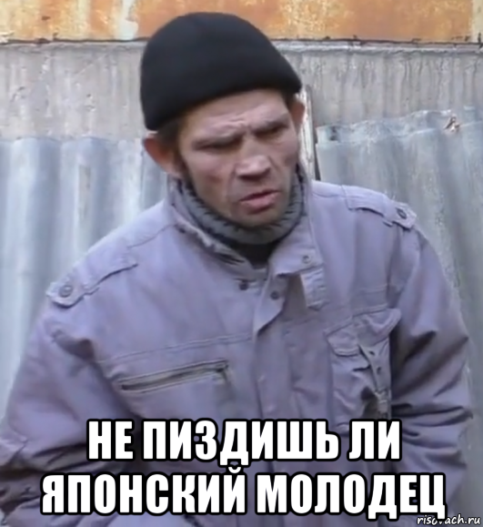  не пиздишь ли японский молодец