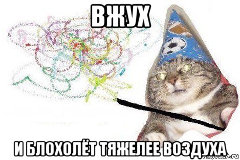 вжух и блохолёт тяжелее воздуха, Мем Вжух мем