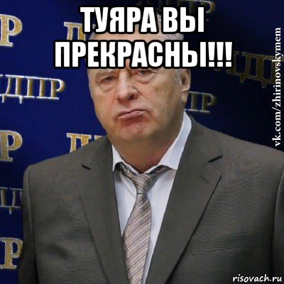 туяра вы прекрасны!!! , Мем Хватит это терпеть (Жириновский)