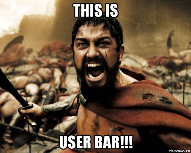 this is user bar!!!
