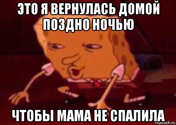 это я вернулась домой поздно ночью чтобы мама не спалила, Мем    Bettingmemes