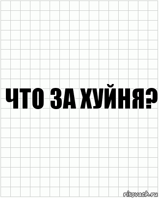 что за хуйня?, Комикс  бумага