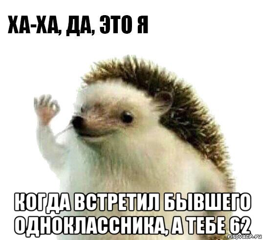  когда встретил бывшего одноклассника, а тебе 62, Мем Ха-ха да это я