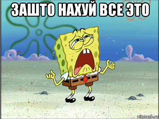 зашто нахуй все это 