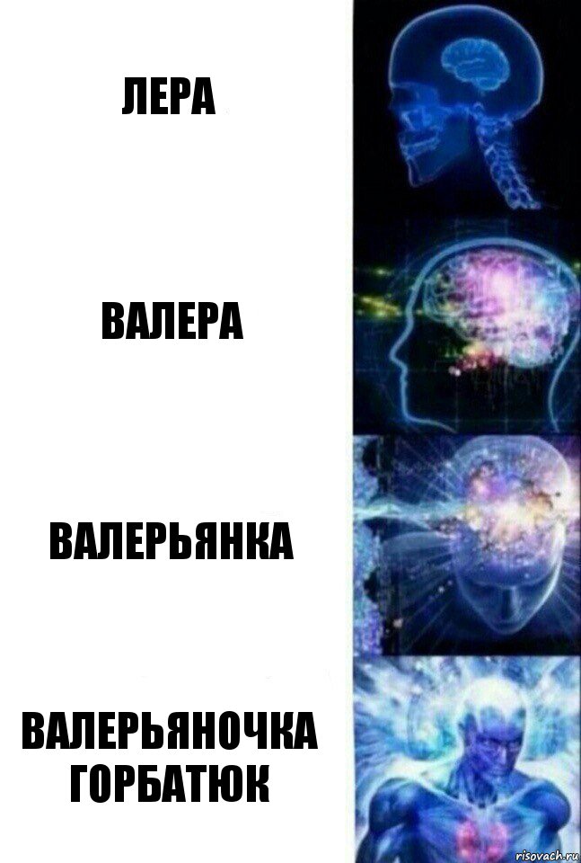 Лера Валера Валерьянка ВалерьЯночка Горбатюк, Комикс  Сверхразум