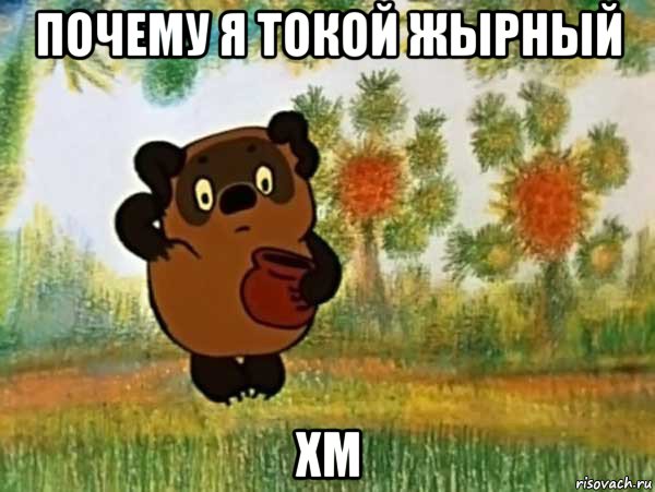 почему я токой жырный хм