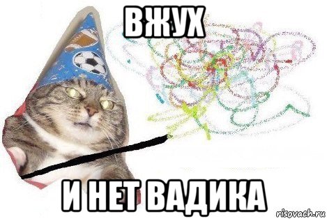 вжух и нет вадика, Мем Вжух