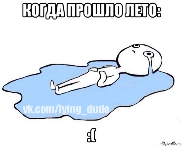 когда прошло лето: :(, Мем Этот момент когда