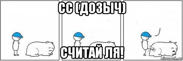 сс (дозыч) считай ля!