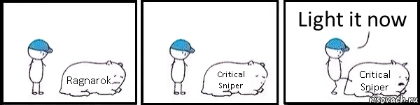 Ragnarok Critical Sniper Critical Sniper Light it now, Комикс   Работай