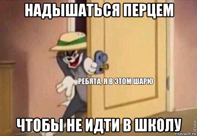 надышаться перцем чтобы не идти в школу, Мем    Ребята я в этом шарю